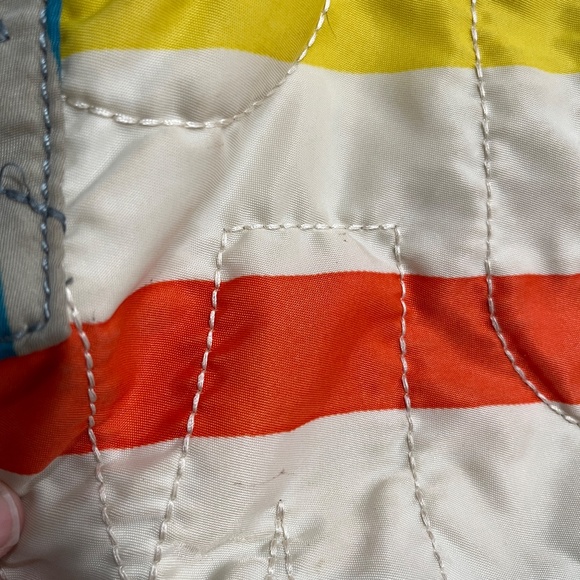 Marc by Marc Jacobs Quilted Tote Shoulder Bag - Striped, Multicolor, Large - Picture 9 of 10